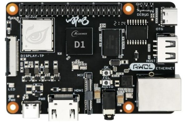 哪吒是基于全志科技D1芯片的人工智能物聯(lián)網(wǎng)（AIoT）開發(fā)板。 哪吒還是全球首款支持64位RISC-V指令集和Linux系統(tǒng)的量產(chǎn)開發(fā)板。