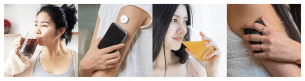 喝飲料后，用雅培瞬感掃一掃，測糖值