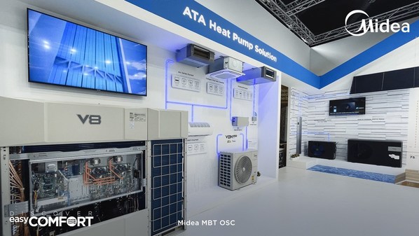 美的樓宇科技首度亮相德國(guó)制冷與熱泵展，熱泵節(jié)能解決方案成焦點(diǎn)