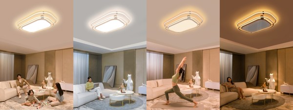 四大定制光配方隨心變換，滿足家中多樣化的場(chǎng)景需求