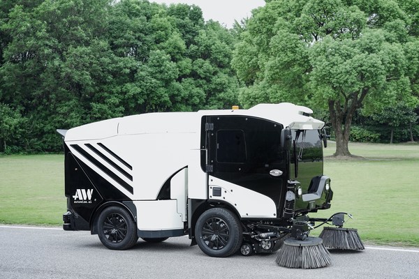 仙途智能全新自研自動駕駛掃路機(jī)V3