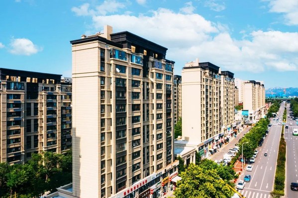 采用立邦安墻寶（模塑聚苯板）薄抹灰外墻外保溫系統(tǒng)的住宅項目