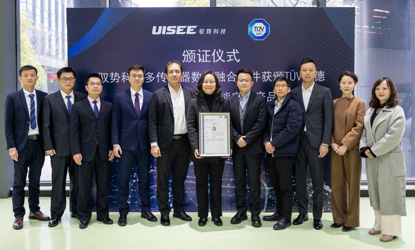 馭勢(shì)科技多傳感器數(shù)據(jù)融合軟件獲TUV南德ISO 26262 ASIL D級(jí)功能安全產(chǎn)品證書(shū)