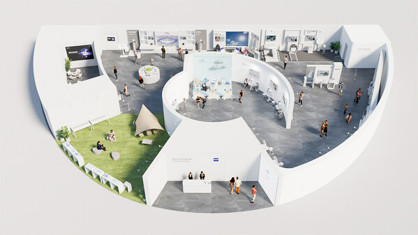 3.  “蔡司光學(xué)科技特展”現(xiàn)場(chǎng)設(shè)有18個(gè)體驗(yàn)展區(qū)，消費(fèi)者能體驗(yàn)蔡司光學(xué)全套解決方案，零距離走進(jìn)蔡司光學(xué)“黑科技”世界