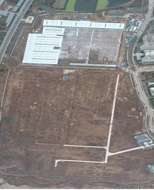 整體俯瞰，拍攝于2023年2月6日