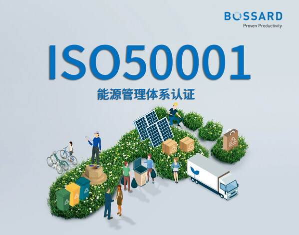Bossard柏中獲得ISO50001能源管理體系認(rèn)證，讓緊固技術(shù)更加ESG
