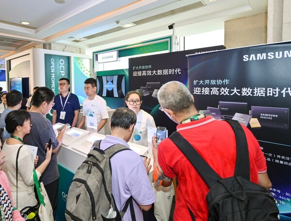 三星半導(dǎo)體在OCP China Day 2023現(xiàn)場展臺