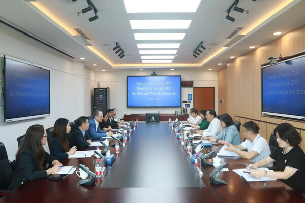 T&Uuml;V萊茵拜訪深圳市科創(chuàng)委，持續(xù)推動(dòng)高質(zhì)量發(fā)展