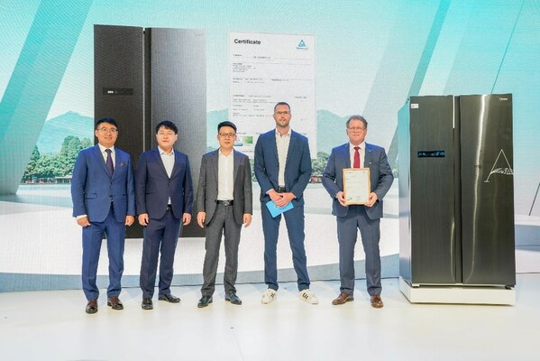 美的冰箱MDRS791MIA02獲T&Uuml;V萊茵綠色產(chǎn)品標識