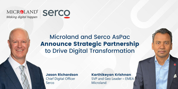 Microland and Serco AsPac Announce Strategic Partnership to Drive Digital Transformation Microland and Serco AsPac Announce Strategic Partnership to Drive Digital Transformation
