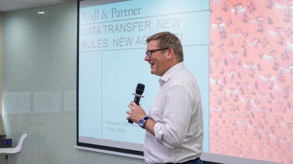 德國羅德律師事務(wù)所Sebastian Wiendieck先生在會(huì)上進(jìn)行分享