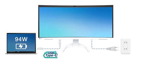 藝卓推出首款內(nèi)置攝影頭、麥克風(fēng)的超寬曲面顯示器，適用于商務(wù)辦公