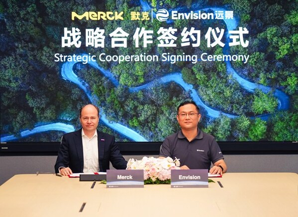 默克中國與遠景簽署合作備忘錄，推動實現(xiàn)可持續(xù)發(fā)展承諾