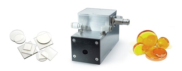 圖：Coherent高意為EUV光刻工具提供眾多光學(xué)元件，包括金剛石窗口、CdTe激光調(diào)制器和ZnSe激光光學(xué)元件。