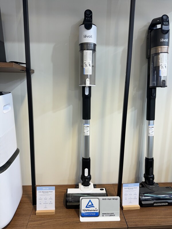 晨北科技Vesync無繩吸塵器產(chǎn)品獲頒TÜV萊茵防纏繞認(rèn)證證書 晨北科技Vesync無繩吸塵器產(chǎn)品獲頒TÜV萊茵防纏繞認(rèn)證證書