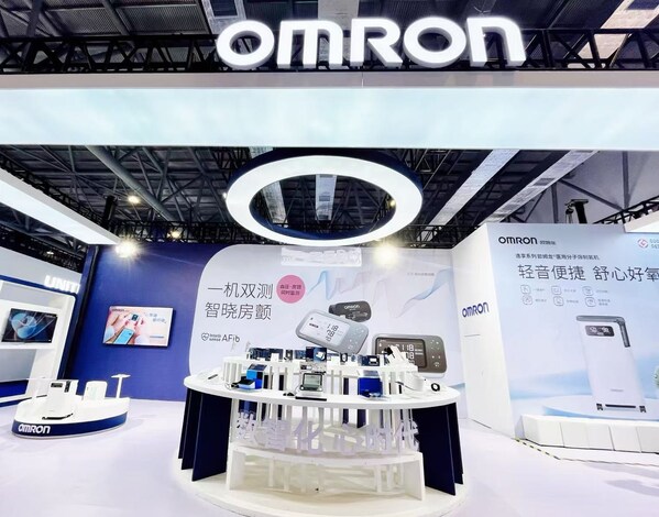 歐姆龍“數(shù)智化，心時代”主題展臺位于A2-T46