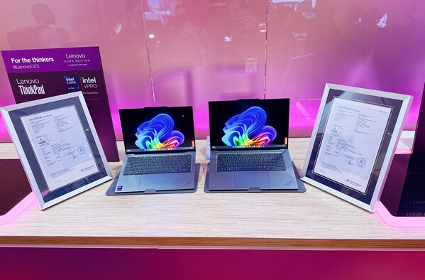 聯(lián)想筆記本電腦ThinkPad X9-14 Gen 1和ThinkPad X9-15 Gen 1獲T&Uuml;V萊茵眼部舒適度（5星）認(rèn)證證書