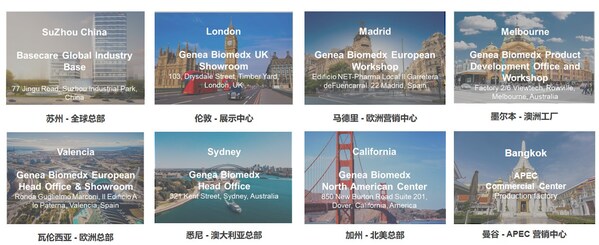 公司全球化布局情況 公司全球化布局情況