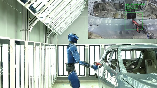 開普勒K2“大黃蜂”機器人在上汽通用完成實景實訓，加速工業(yè)場景落地布局