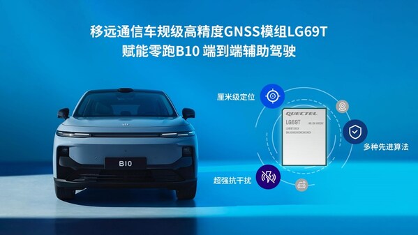 移遠通信LG69T賦能零跑B10：高精度定位護航，共赴汽車智聯未來