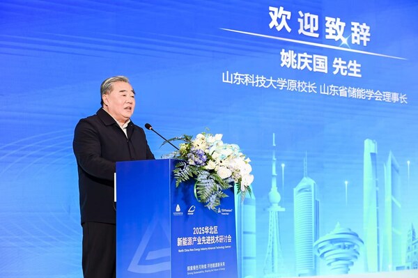 山東科技大學(xué)原校長(zhǎng)、山東省儲(chǔ)能學(xué)會(huì)理事長(zhǎng)姚慶國(guó)
