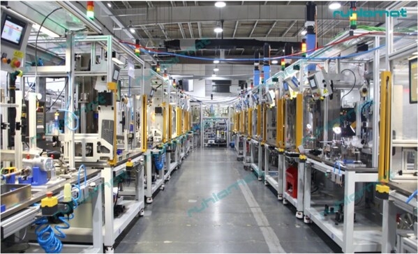 底盤系統(tǒng)汽車零部件自動化產(chǎn)線1