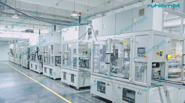 集成制動(dòng)控制單元裝配線