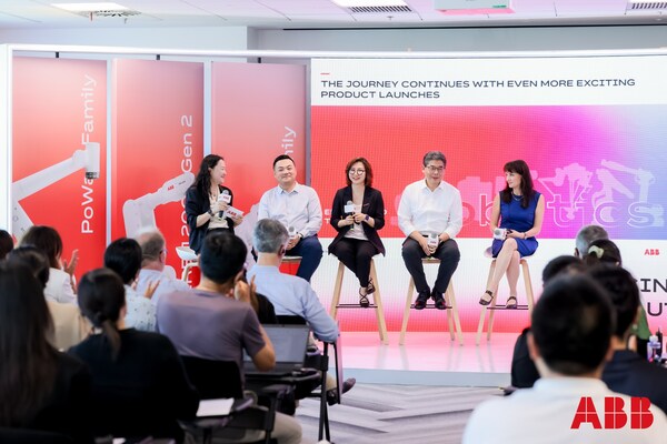 ABB機器人在上海超級工廠舉辦新品發(fā)布會，并舉辦圓桌論壇