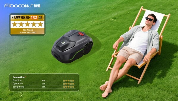 純視覺智能割草機(jī)顛覆傳統(tǒng)，上市即獲Heimwerker五星權(quán)威認(rèn)可