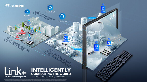 宇通Link+為商用車運(yùn)營提供安全、智能、高效的一站式解決方案。