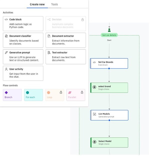 watsonx Orchestrate智能體工作流