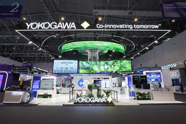 橫河電機(jī)的展位圖