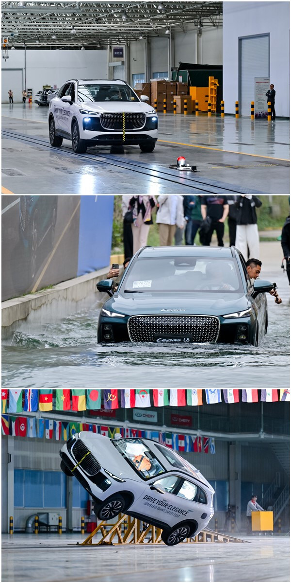 LEPAS首次公開(kāi)舉辦安全試驗(yàn)，以安全定義“優(yōu)雅出行”