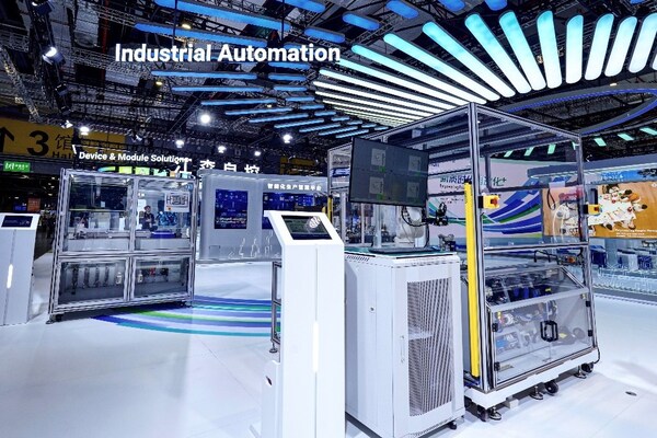 歐姆龍工業(yè)自動化展區(qū)