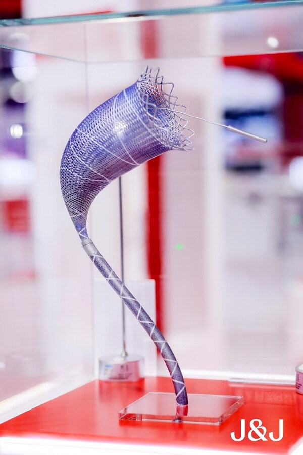 “進(jìn)博首秀”強(qiáng)易達(dá)血流導(dǎo)向密網(wǎng)支架放大版模型