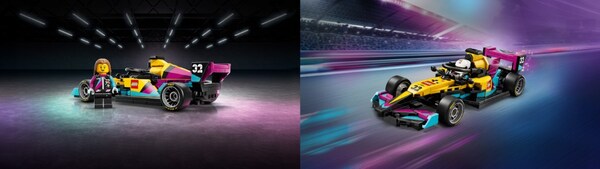 樂高超級賽車系列F1學(xué)院?賽車套裝高度還原了真實賽車設(shè)計，讓粉絲能夠在拼搭中體驗賽車運動的激情