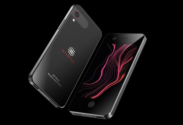 來源：MetaOptics Ltd自行設(shè)計的5G移動智慧型手機(jī)展示圖