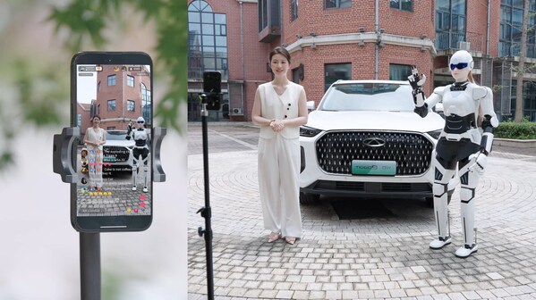 澳門(mén)回歸26周年！奇瑞墨甲機(jī)器人擔(dān)任全球盛會(huì)