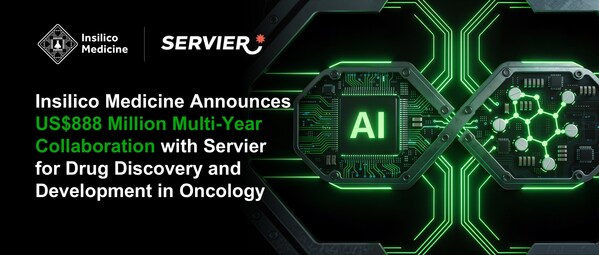 英矽智能宣布與施維雅達成價值 8.88 億美元的多年期抗腫瘤藥物研發(fā)合作