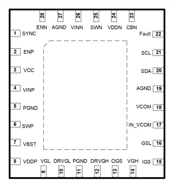 MPQ5613D-AEC1 封裝參考圖