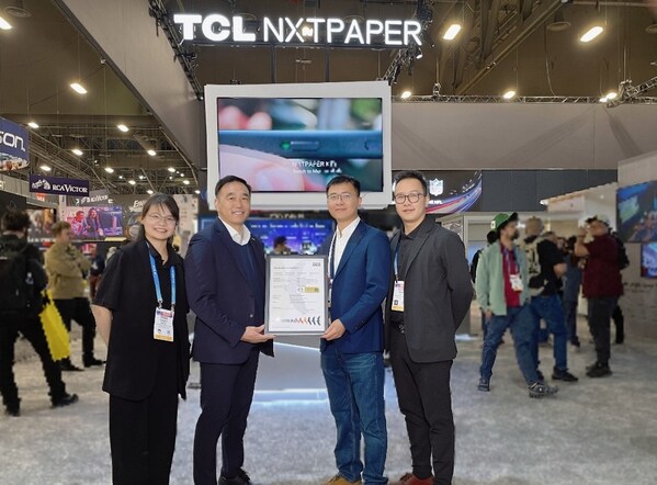 SGS授予TCL NXTPAPER 70 Pro護眼手機低視覺疲勞A+ Premium Performance Mark